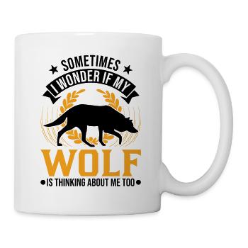 Wolf Lover Gift Wolf Pack - Mug - white - Right
