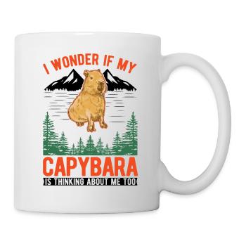 Capybara Wasserschwein Capibara - Mug - white - Right