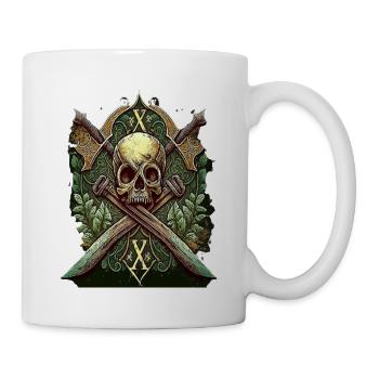 Viking Skull - Mug - white - Right