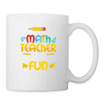 Devenez professeur de mathématiques Ils ont dit école d’éducation - Mug blanc - blanc - Droite