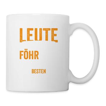 Föhr Insel Heimat - Tasse - Weiß - Rechts