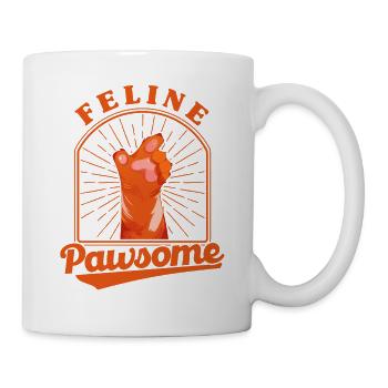 Katzen Sprüche Katze Katzen Liebhaber Geschenk - Tasse - Weiß - Rechts