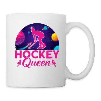 Hockey Queen Field Hockey Gift - Mug - white - Right
