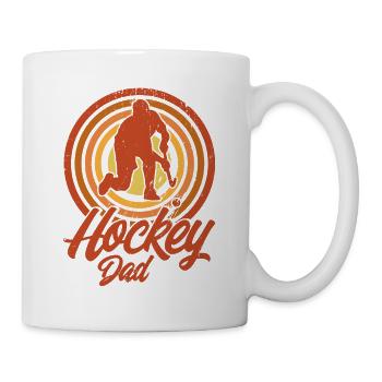 Hockey Papa Field Hockey Gift - Mug - white - Right