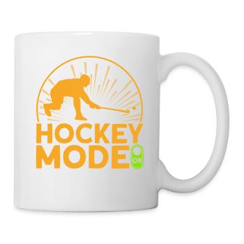 Hockey Mode to Field Hockey Gift - Mug - white - Right