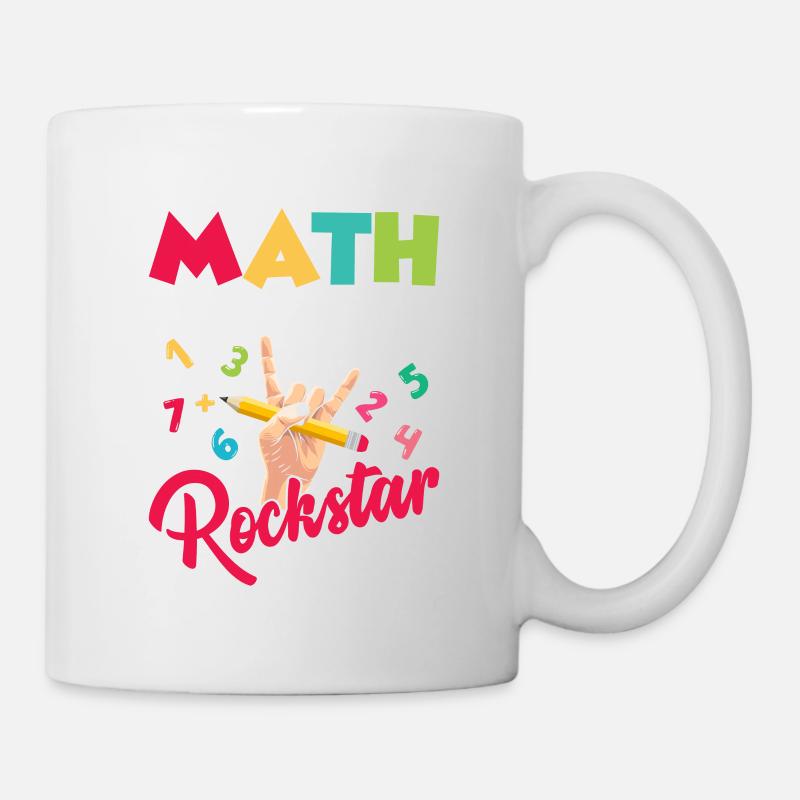 Math Teacher Summer Edition Education School - Mug blanc - blanc