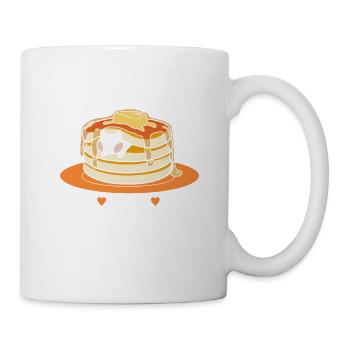 Pfannkuchen Food Lover Best Pancake Maker - Tasse - Weiß - Rechts