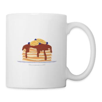 Pfannkuchen Food Lover Best Pancake Maker - Tasse - Weiß - Rechts
