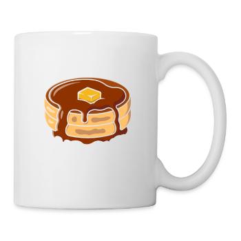 Pfannkuchen Food Lover Best Pancake Maker - Tasse - Weiß - Rechts
