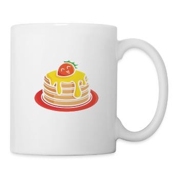 Pfannkuchen Food Lover Best Pancake Maker - Tasse - Weiß - Rechts