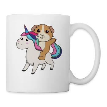 Cochon d’Inde Licorne Animaux mignons Licornes - Mug blanc - blanc - Droite