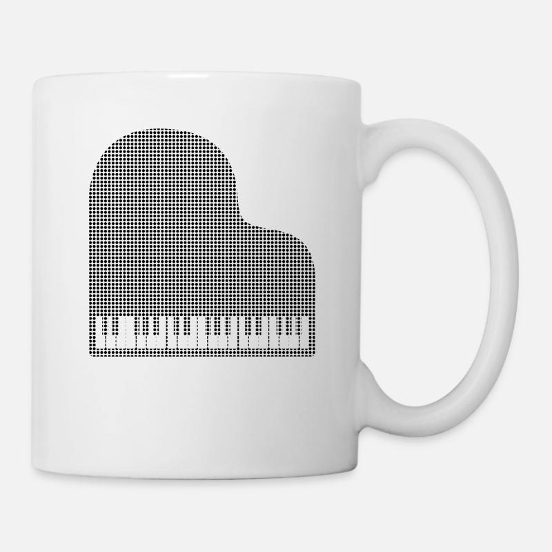 Pianoforte - Tazza - bianco