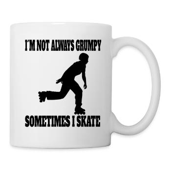 Roller Skating Gift Inline Skater Skating Inliner - Mug blanc - blanc - Droite