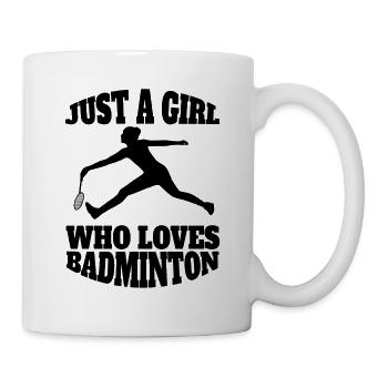 Équipe de badminton Équipe de badminton Fan de badminton - Mug blanc - blanc - Droite