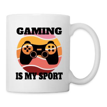 Gamer Gamer Contrôleur de jeu vidéo Gaming Gaming - Mug blanc - blanc - Droite