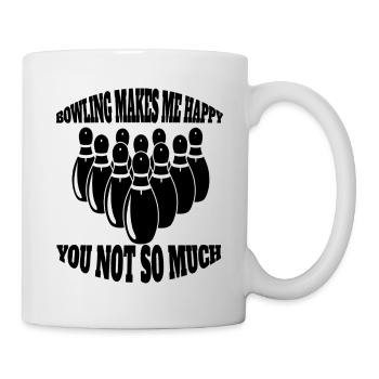 Bowling Kegelverein Kegeln Bowler Bowlingverein - Mug blanc - blanc - Droite