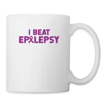 Epilepsy awareness Epilepsy and everything that - Mug - white - Right