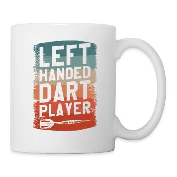 Left Handed Dart Player Lefty Darts - Mug - white - Right
