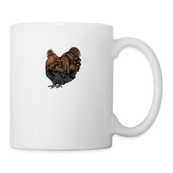 Brahma Hühner I Chicken Geflügel Motiv für - Tasse - Weiß - Rechts