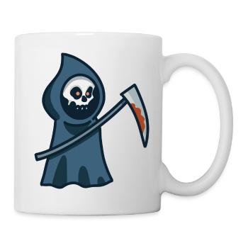 CUTE REAPER - Tasse - Weiß - Rechts