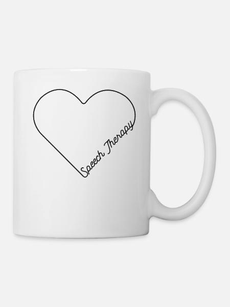 Speech Therapist Therapy Assistant - Tasse - Weiß