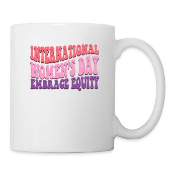 Embrace Equity March 2023 Womens Day - Mug - white - Right
