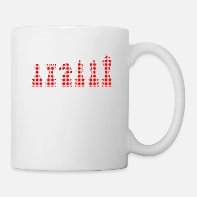 Échecs - Mug blanc - blanc