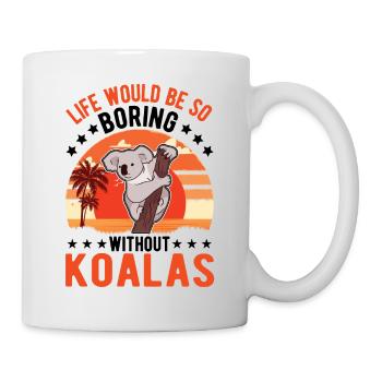 Amoureux des koalas Ours koala - Mug blanc - blanc - Droite