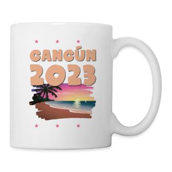 Cancun 2023 - Tasse - Weiß - Rechts