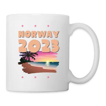 Norway 2023 - Tasse - Weiß - Rechts