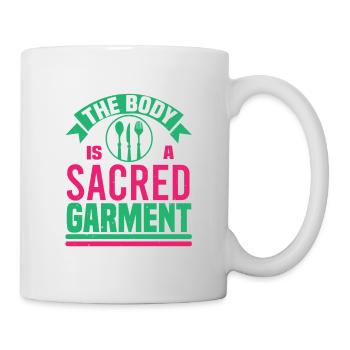 LE CORPS EST UN VÊTEMENT SACRÉ - Mug blanc - blanc - Droite