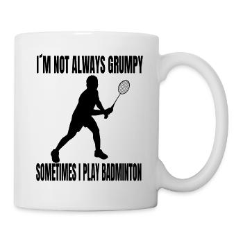 Équipe de badminton Équipe de badminton Fan de badminton - Mug blanc - blanc - Droite