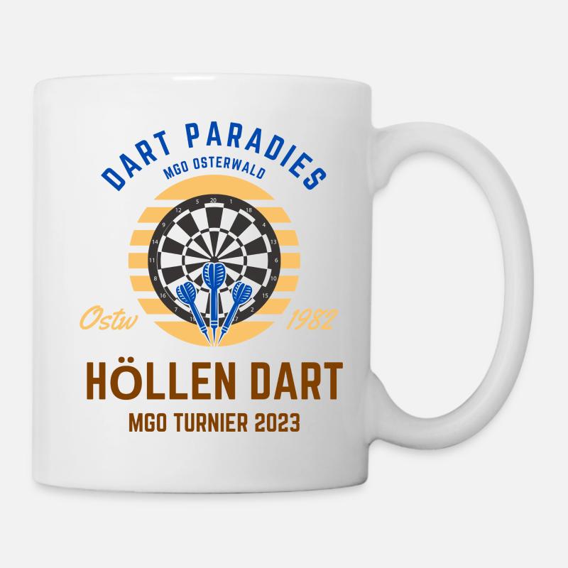 Höllen Dart MGO Osterwald 2023 - Tasse - Weiß