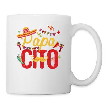 Papacito Familie Cinco De Mayo Passendes Paar - Tasse - Weiß - Rechts