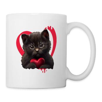 Tu es mon Meow Meow Cat - Mug blanc - blanc - Droite