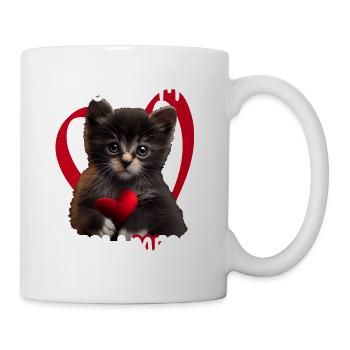 Tu es mon Meow Meow Cat - Mug blanc - blanc - Droite