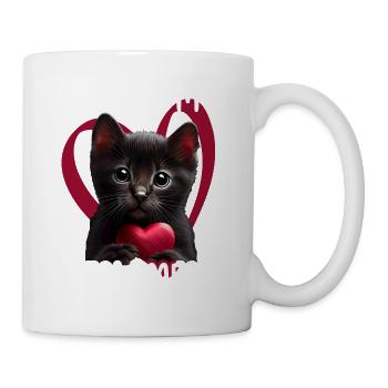Tu es mon Meow Meow Cat - Mug blanc - blanc - Droite