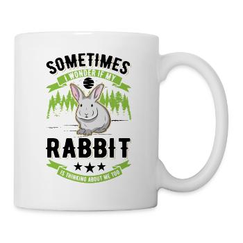 Rabbit Rabbit Rabbit - Mug - white - Right