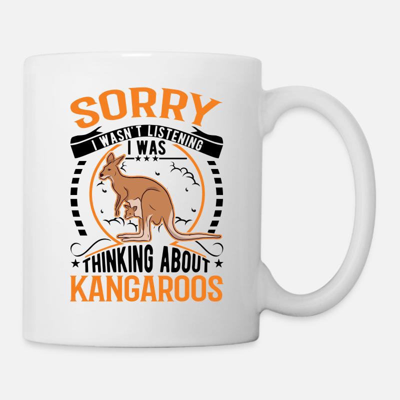 Australisches Känguru Australien Kangaroo - Tasse - Weiß