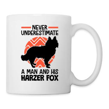 Do not underestimate Harzer Fuchs herding dog - Mug - white - Right