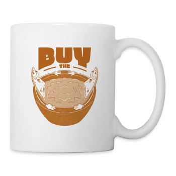 Actions Bourse Cours boursiers Investissement - Mug blanc - blanc - Droite