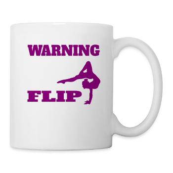 Gymnastique Filles Gymnaste Gymnastique Club de gymnastique - Mug blanc - blanc - Droite