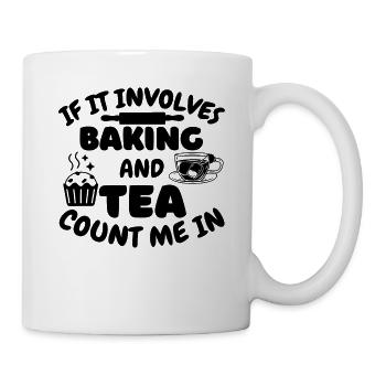 Baker Tea Bakery Pastry Shop Tea Baking Pastry Chef - Mug - white - Right