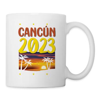 Cancun 2023 - Mug blanc - blanc - Droite