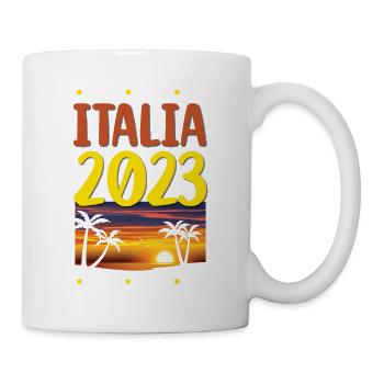 Italia 2023 - Tasse - Weiß - Rechts