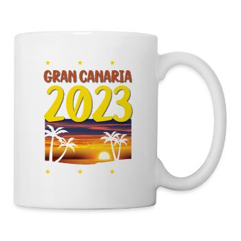 Gran Canaria 2023 - Mug blanc - blanc - Droite