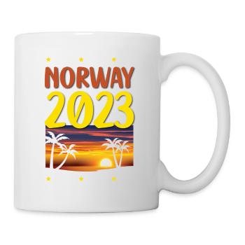 Norway 2023 - Tasse - Weiß - Rechts