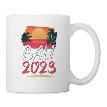 Bali 2023 - Mug blanc - blanc - Droite