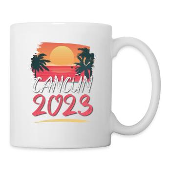 Cancun 2023 - Mug blanc - blanc - Droite