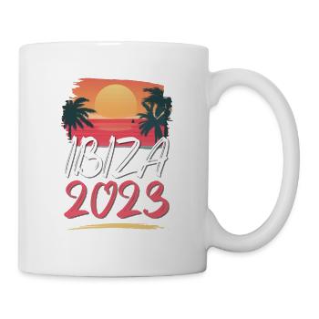 Ibiza 2023 - Mug blanc - blanc - Droite